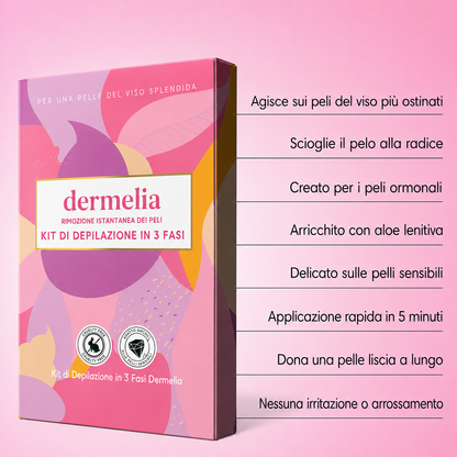 Dermelia - Kit Trilogy per la depilazione