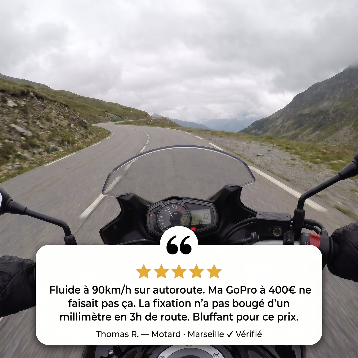 KLIPZ — Caméra POV 4K Magnétique Mains Libres
